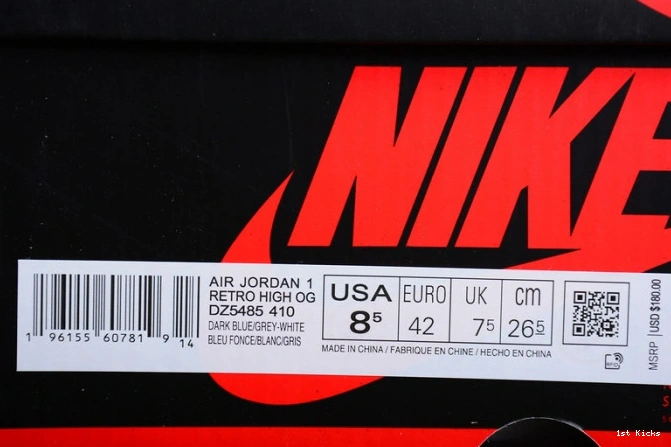 1st Kicks air dz5485- blue